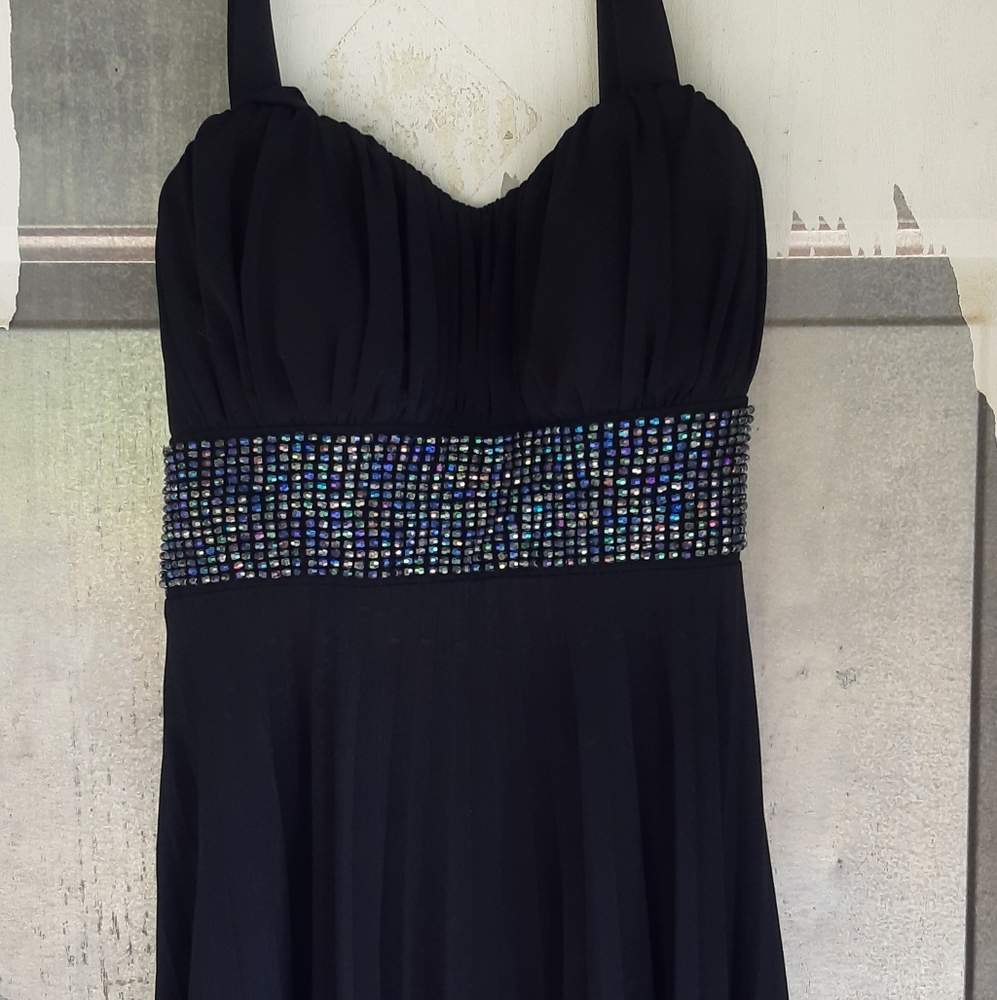 Sequin Black Dress Size Small